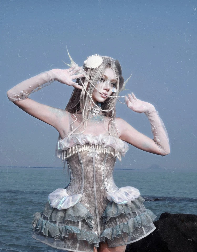 jellyfish mini dress JELLYFISH DRESS