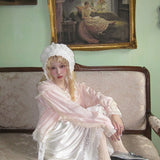 August Unicorn Doll Core Silk Blouse