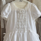 Sublunary Swan Lake Silk Dress Gown