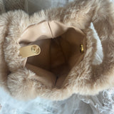 Get trendy with Soft Girl Era Faux Fur Mini Hand Bag -  available at Peiliee Shop. Grab yours for $15 today!