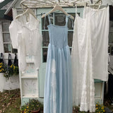 [Tailor Made] By The Sea Maxi Dress Elastic Version