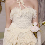 Blood Supply Winter Gala Knit Padded Corset Top