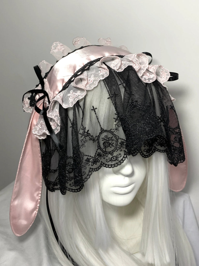 Get trendy with BlackPink Version Handmade Bunny Hat Headband -  available at Peiliee Shop. Grab yours for $19.90 today!
