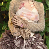 [Blood Supply] Forest Spirit • Faux Fur Cardigan