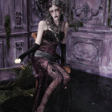 Blood Supply The Last Gift Of The Dead Mary Velvet Mermaid Gown Slip Dress