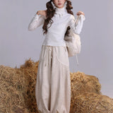 [Summer Sale] Rose Island Cuddle Lamb Lace Meadow Lantern Pants