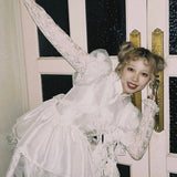 Get trendy with [August Unicorn] Wedding Birthday Cake Dress - Dresses available at Peiliee Shop. Grab yours for $268 today!