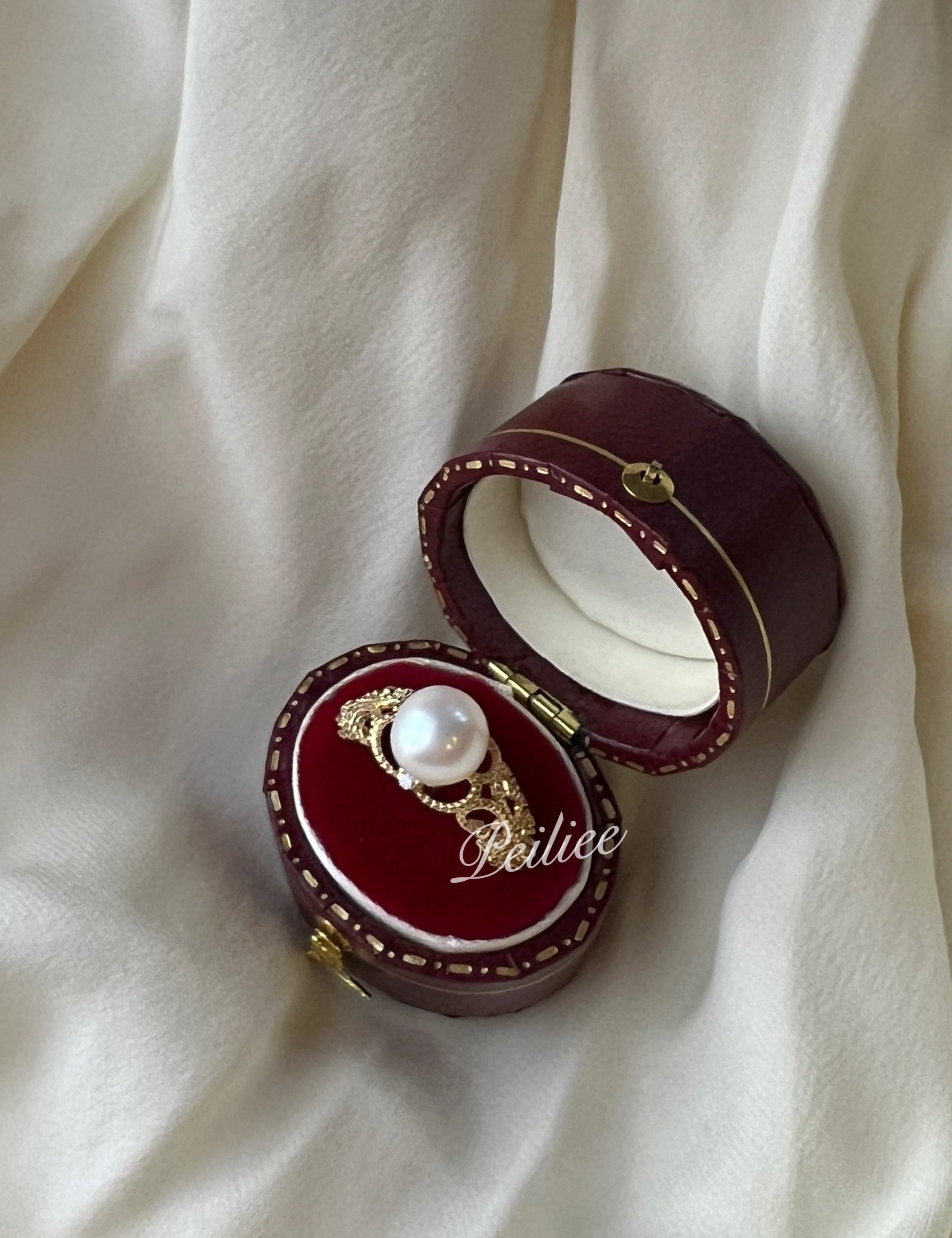 Get trendy with Being a princess is what i do the best 7-8mm, 8.5-9mm Freshwater Pearl Ring -  available at Peiliee Shop. Grab yours for $19.90 today!
