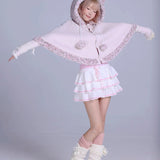 Evil Tooth Shibuya Kitty Knit Cape