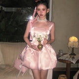 Fa Sogno Ballet Heart Low Back Mini Dress