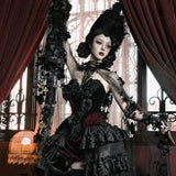 Blood Supply Christmas At Vampire Castle Midnight Thorn Veil Cape