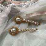 Get trendy with 2 Pieces Princess Pearls Hairpin -  available at Peiliee Shop. Grab yours for $4.50 today!