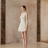 Fa Sogno Rose Letter Dream Mini Dress