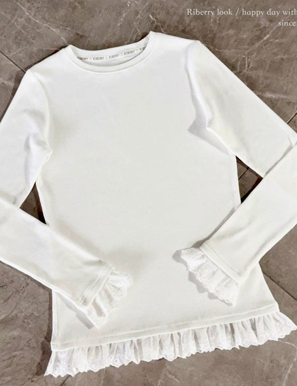 Get trendy with Soft Soft Snow Christmas Cotton Lace Sweatshirt - Sweater available at Peiliee Shop. Grab yours for $19.90 today!
