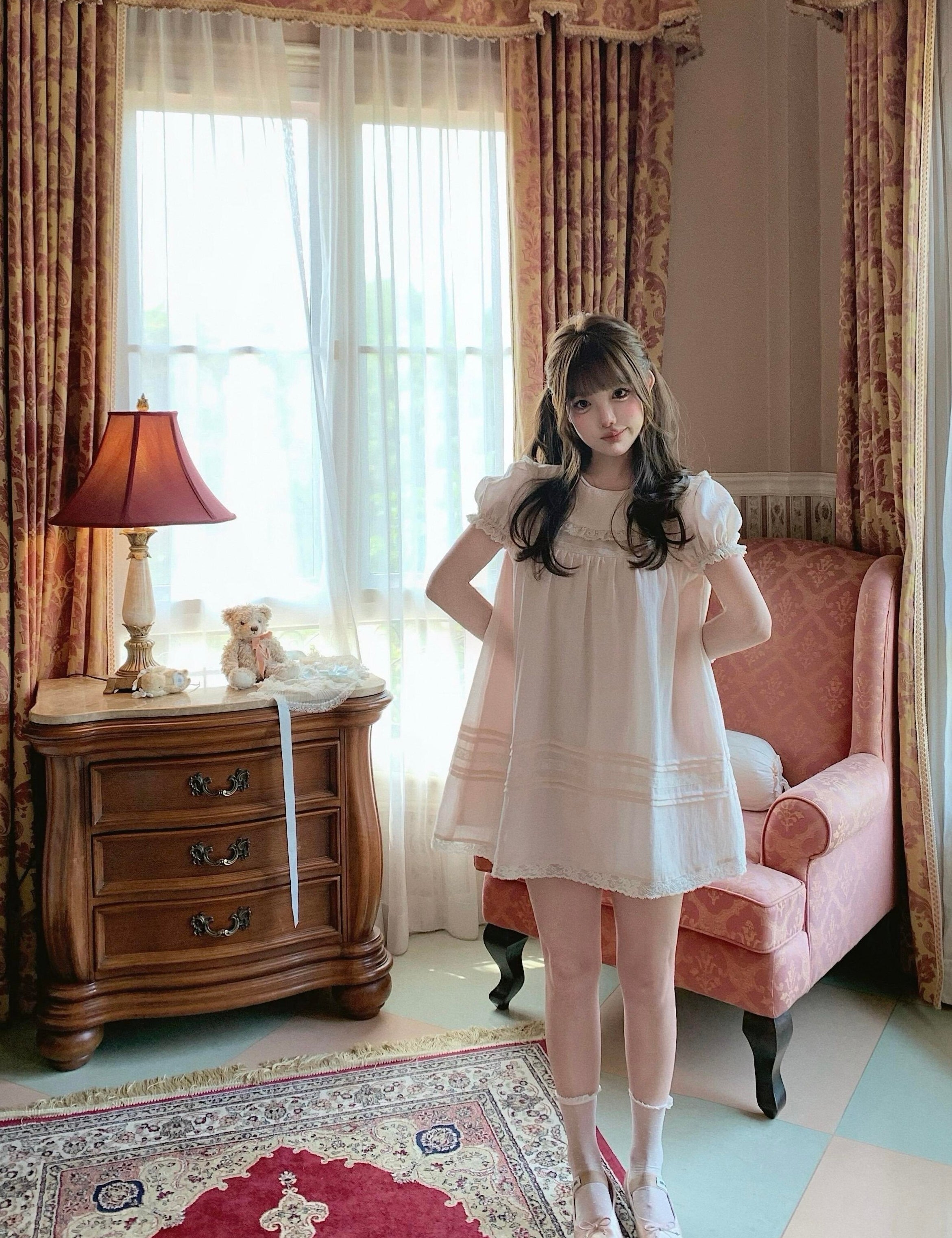 Strawberry Manor Vintage Doll Dress
