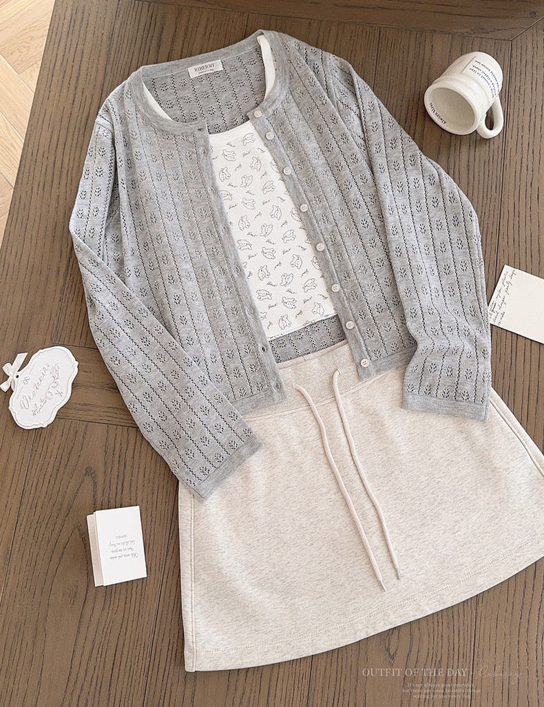 Get trendy with Lina Mini Skirt with sweatshorts inside -  available at Peiliee Shop. Grab yours for $18 today!
