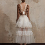 Fa Sogno Voyage en Velours Low Back Velvet Blouse