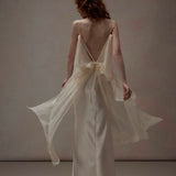 [Global Free Shipping] Fa Sogno Bridal Moonlit Trace Gown in White