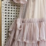 Sublunary Wild Iris Silk Cotton Dress Gown Set