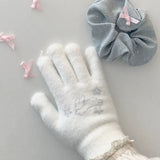 Get trendy with Soft Bunny Wonderland Faux Wool Gloves - Gloves available at Peiliee Shop. Grab yours for $12 today!