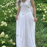 Get trendy with [Tailor Made] Pure Romance Handmade Cotton Dress -  available at Peiliee Shop. Grab yours for $89 today!