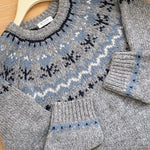 Get trendy with Vintage Fairy Grey fair isle sweater wool blended - Sweater available at Peiliee Shop. Grab yours for $25.50 today!