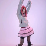 [Evil Tooth] My Rockstar Punk Bunny! Hoodie and skirt set