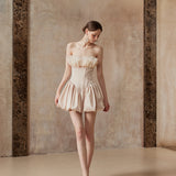 Fa Sogno Rosy Swan Lake Mini Dress