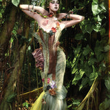 [Blood Supply] Forest Spirit • Tree Elf Mermaid Tail Skirt