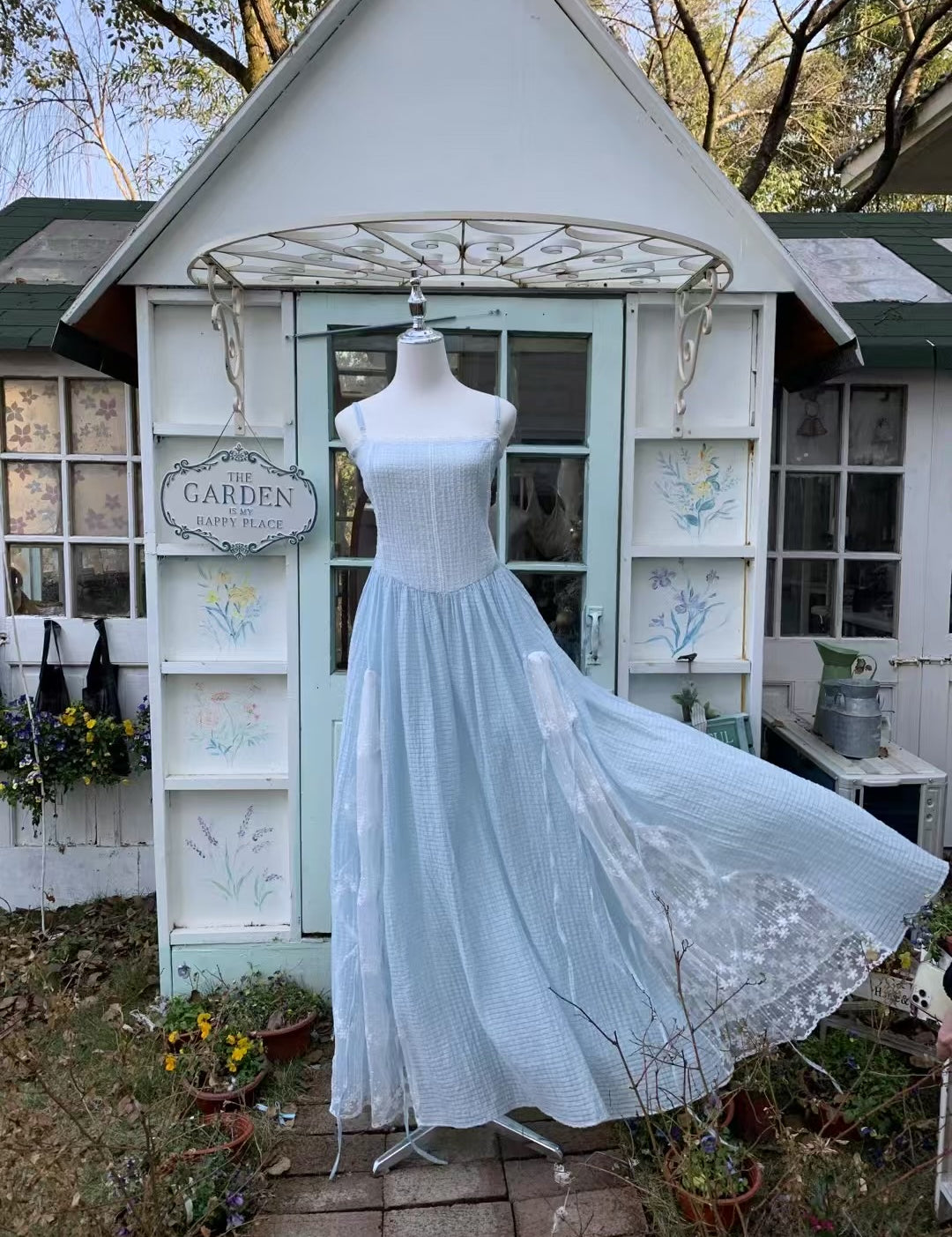 [Tailor Made] By The Sea Cottage Handmade Cotton Dress