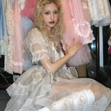 [August Unicron] Angel’s Wedding Silk Handmade Dress