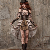 Get trendy with [Blood Supply] Dragon Era steampunk PU corset belt - Crop Top available at Peiliee Shop. Grab yours for $38 today!