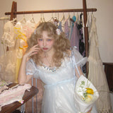 [August Unicron] Fairy In Blue Maxi Dress