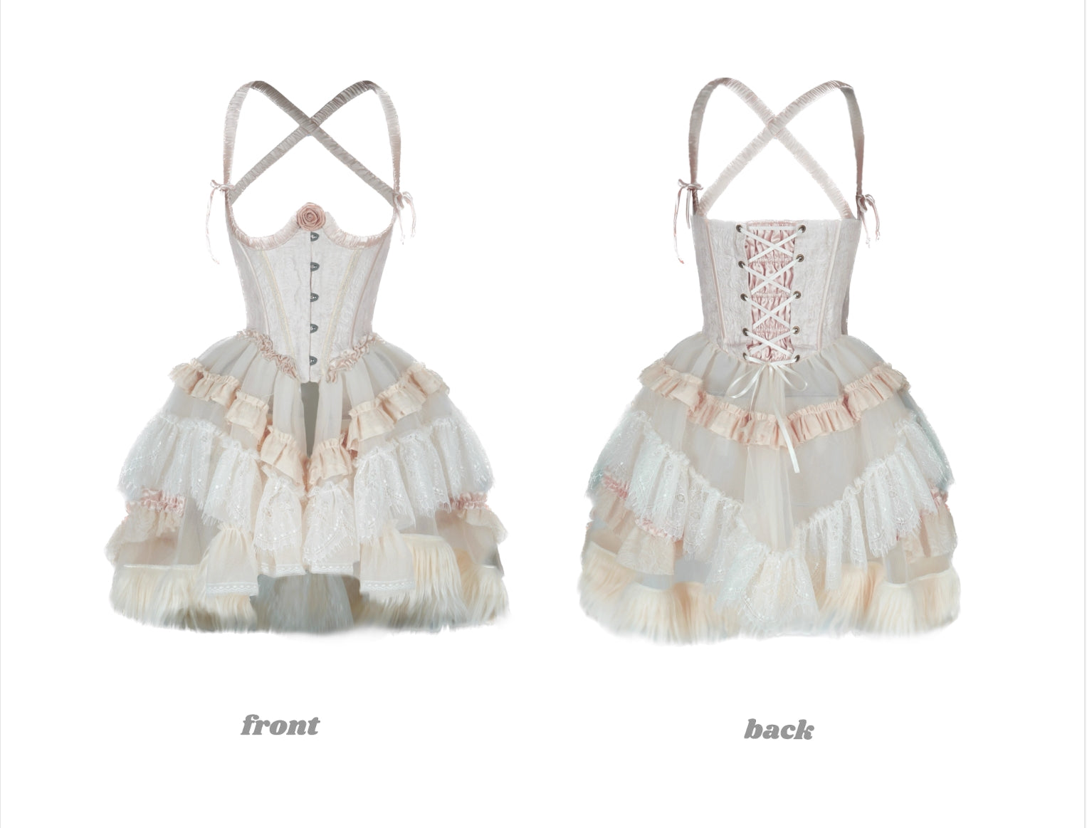 Get trendy with [Nololita 3 years anniversary Pre-order] Transformed Butterfly Corset Dress Set -  available at Peiliee Shop. Grab yours for $30 today!