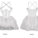 Get trendy with [Nololita 3 years anniversary] Transformed Butterfly Corset Dress Set -  available at Peiliee Shop. Grab yours for $30 today!