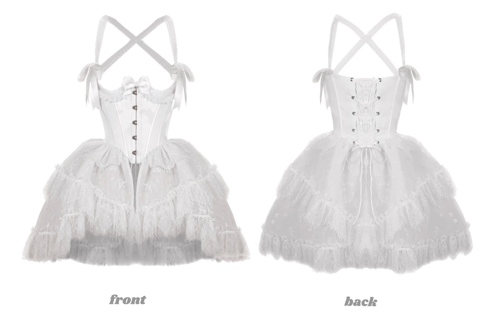 [Nololita 3 years anniversary Pre-order till Nov 2023] Transformed Butterfly Corset Dress Set - Premium  from NOLOLITA - Just $30! Shop now at Peiliee Shop