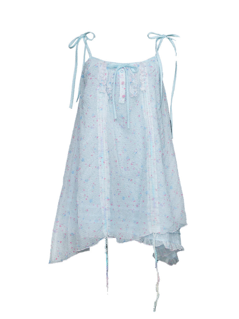 [Rose Island]Lavender Feather Mini dress - Premium Top from Rose Island - Just $52! Shop now at Peiliee Shop