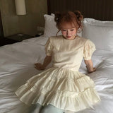 August Unicorn Silk Babydoll Mini Dress