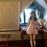 Get trendy with Rosy Doll Mini Dress - Dresses available at Peiliee Shop. Grab yours for $36.80 today!