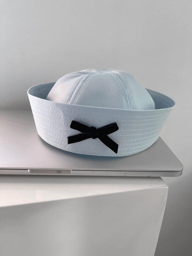 Get trendy with [Basic] Navy Sailor Flip Collar Hat -  available at Peiliee Shop. Grab yours for $10.50 today!