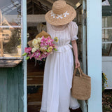 [Tailor Made] Cotton Belle Vintage Princess Style Handmade Cotton Dress