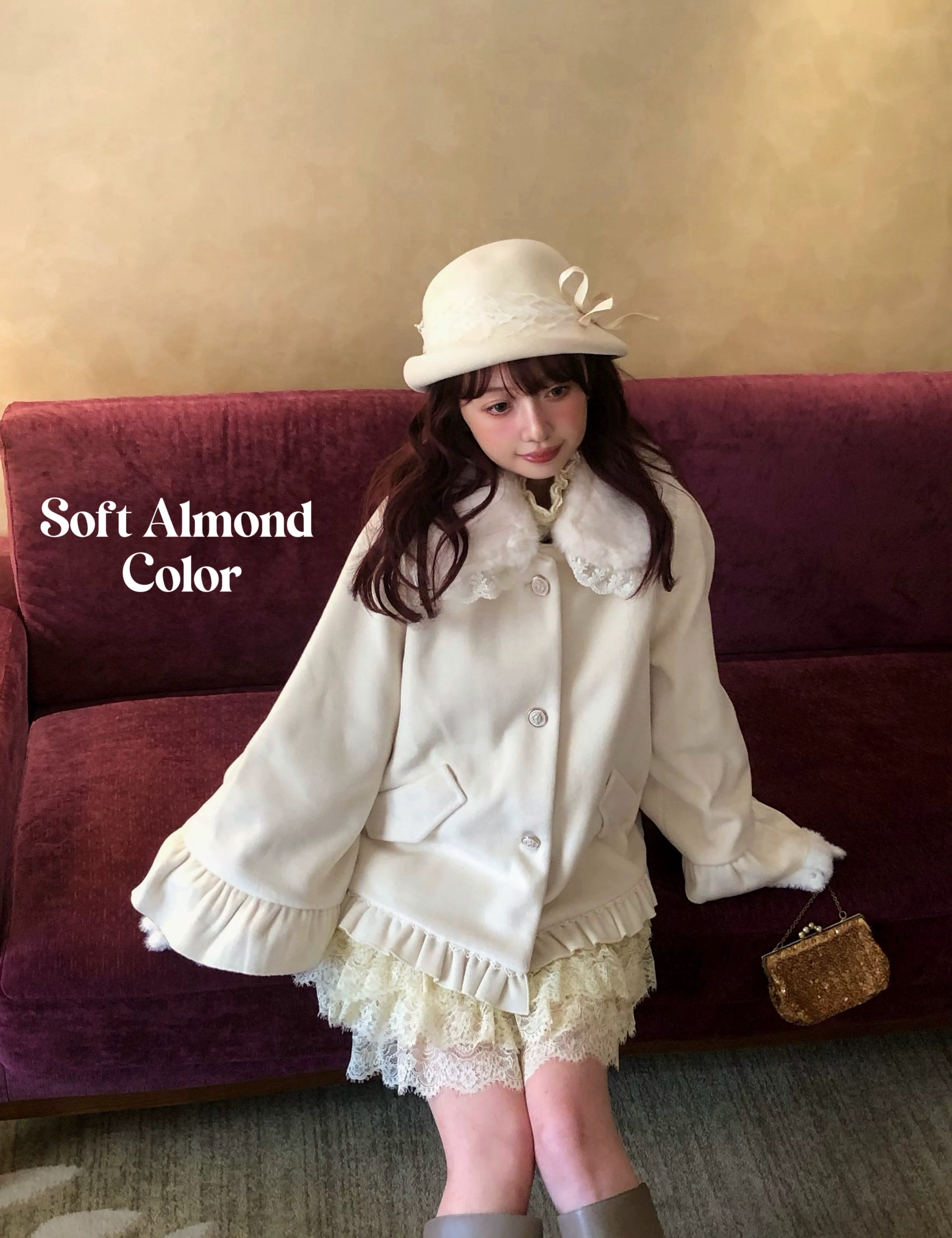 Rose Candy · Showa Princess Cape Coat