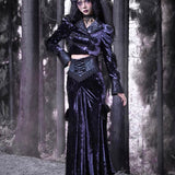 Get trendy with [Blood Supply]Moon Goddess Fishtail Long Skirt - Clothing available at Peiliee Shop. Grab yours for $48 today!