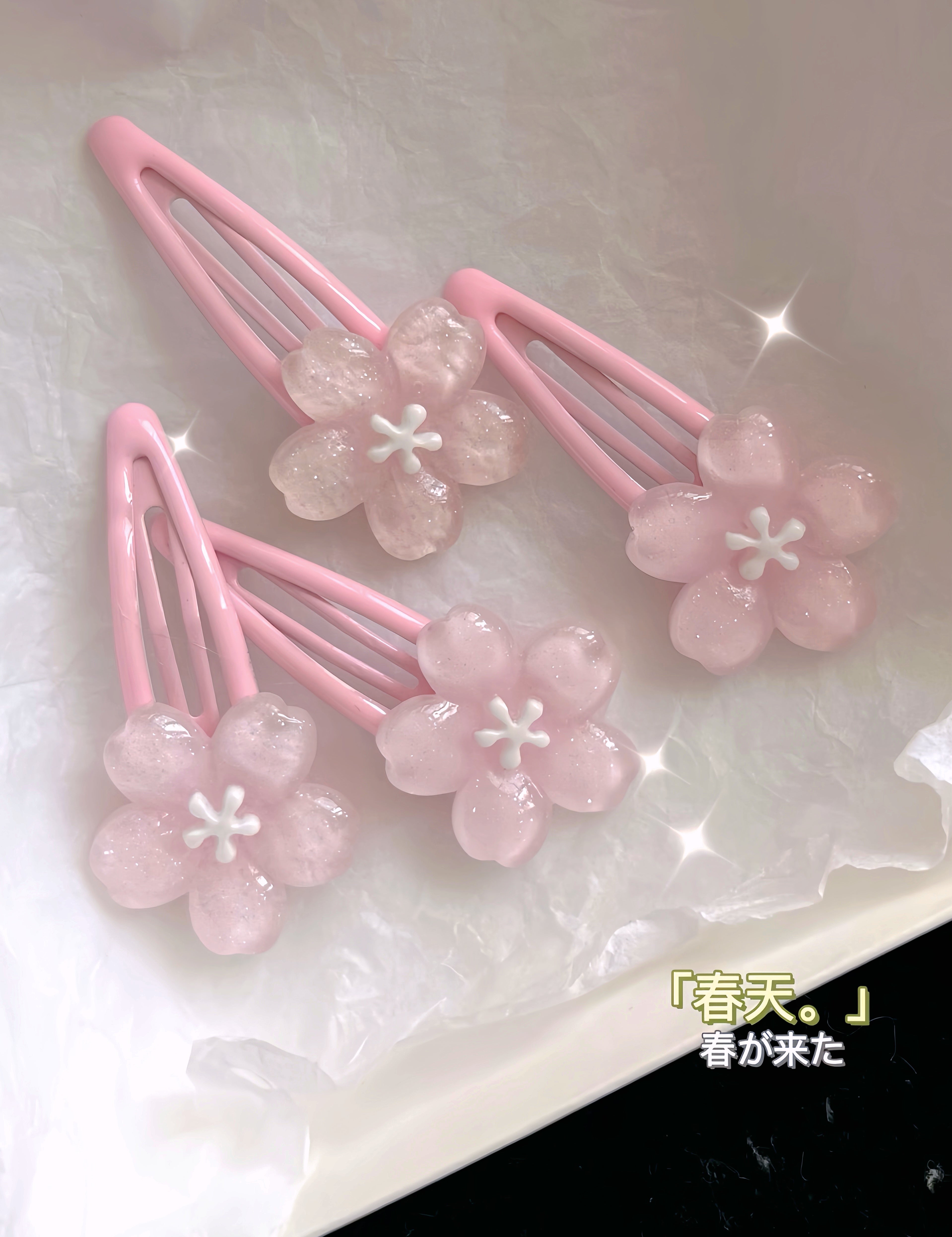 Get trendy with Sakura Hairpin -  available at Peiliee Shop. Grab yours for $0.99 today!