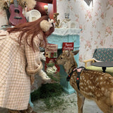 [Rose Island] Urban Fairycore Fawn Deer Coat
