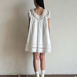 Get trendy with [Pacific Position] The Freedom In Me Cotton Dress - Dress available at Peiliee Shop. Grab yours for $85 today!