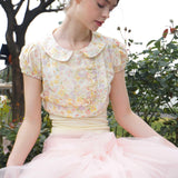 MineBeThyVers Floral Garden cropped Top