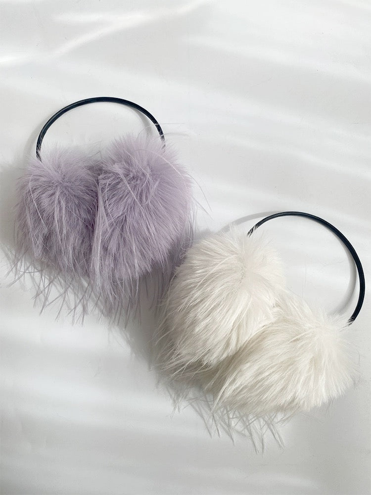 Get trendy with Pink Romance Faux Fur Ear muffs ear warmer -  available at Peiliee Shop. Grab yours for $13.80 today!