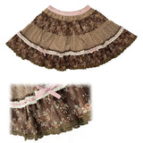 Rose Island Forest Rose Mini Skirt
