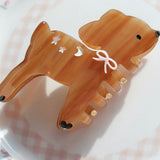 Adorable Moonlight Deer Hair Claw